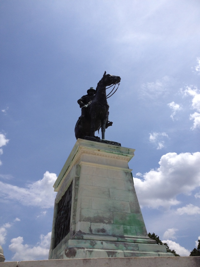Memorial to Ulyssess S Grant - terrible president but best Civil War General